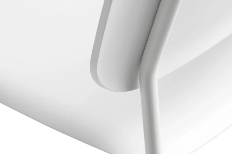 HAY Soft Edge 45 Chair, White 3 HAY Soft Edge 45 Chair, White - Image 3