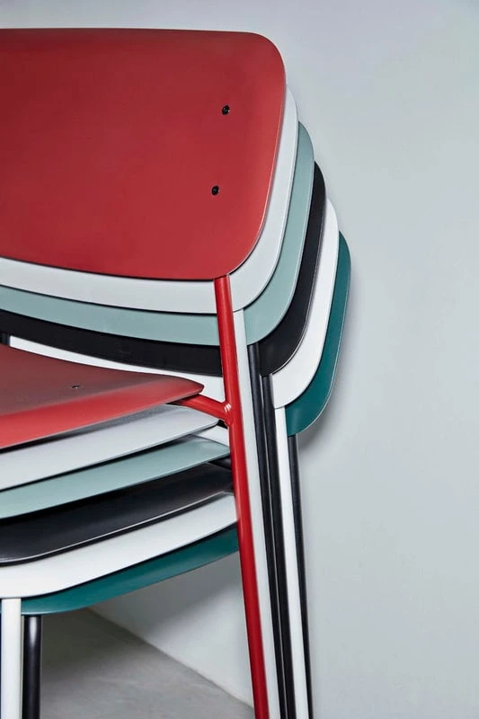 HAY Soft Edge 45 Chair, Black - Hunter Green 4 HAY Soft Edge 45 Chair, Black - Hunter Green - Image 4