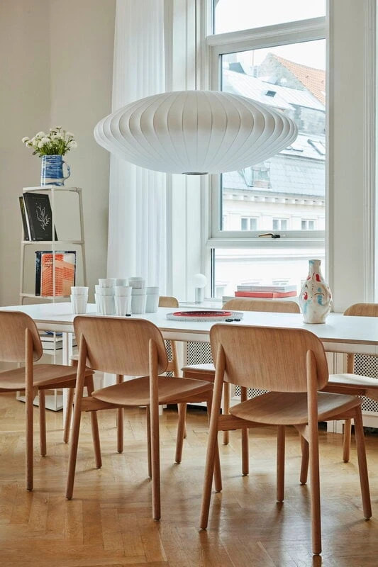 HAY Soft Edge 60 Chair, Lacquered Oak 5 HAY Soft Edge 60 Chair, Lacquered Oak - Image 5