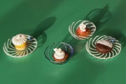 HAY Spin Bowl, 2 Pcs, Pink - Blue 9 HAY Spin Bowl, 2 Pcs, Pink - Blue -Hay Spin Saucer Spin Bowl