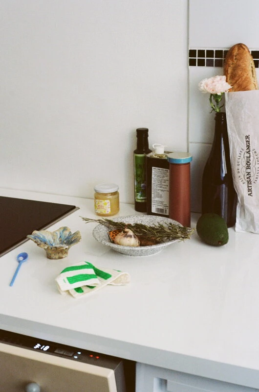 HAY Sponge Dish Cloth, White - Green, 3 Pcs 4 HAY Sponge Dish Cloth, White - Green, 3 Pcs - Image 4