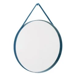 HAY Strap Mirror, No 2, Large, Blue