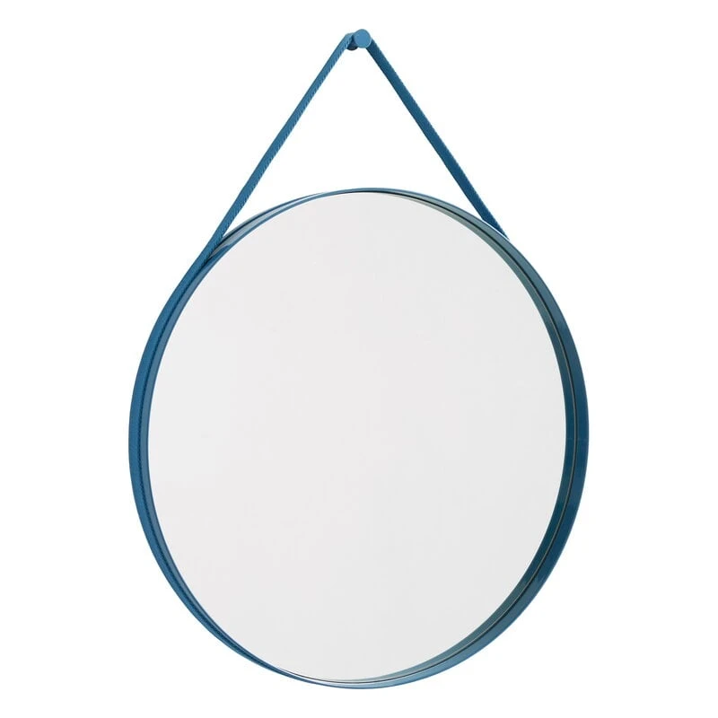 HAY Strap Mirror, No 2, Large, Blue 1 HAY Strap Mirror, No 2, Large, Blue