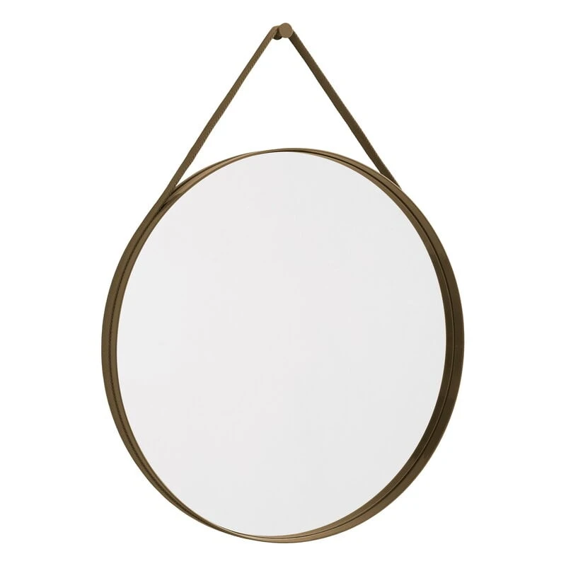 HAY Strap Mirror, No 2, Large, Light Brown 1 HAY Strap Mirror, No 2, Large, Light Brown
