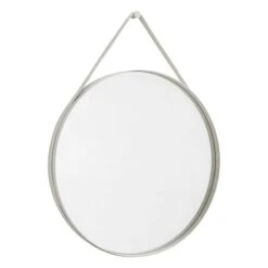 HAY Strap Mirror, No 2, Large, Light Grey