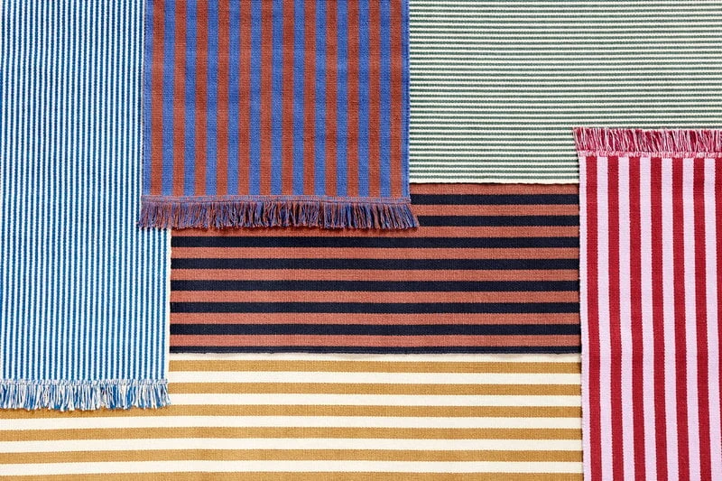 HAY Stripes And Stripes Rug, 65 X 300 Cm, Barley Field 3 HAY Stripes And Stripes Rug, 65 X 300 Cm, Barley Field - Image 3