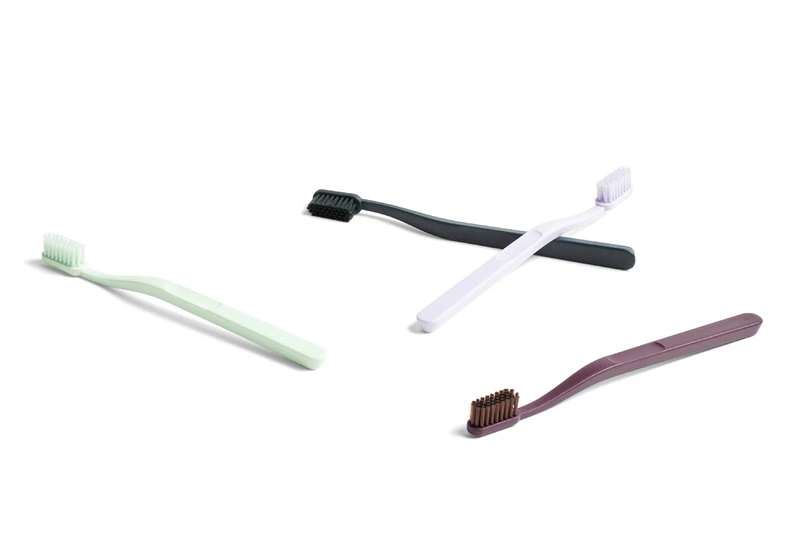 HAY Tann Toothbrush, Burgundy 2 HAY Tann Toothbrush, Burgundy - Image 2