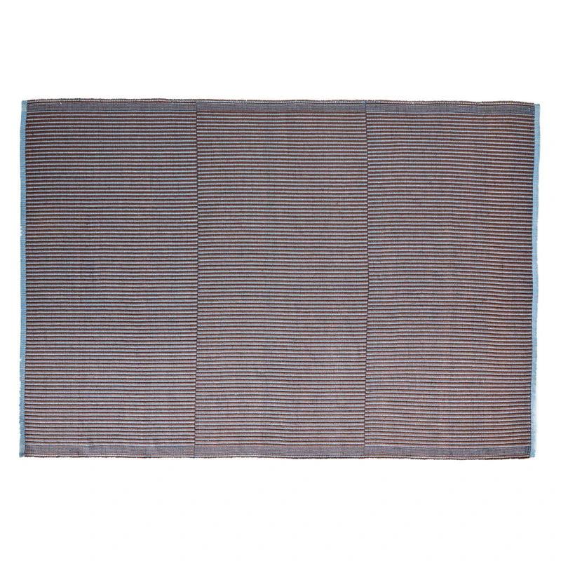 HAY Tapis Rug, Chestnut - Blue 1 HAY Tapis Rug, Chestnut - Blue