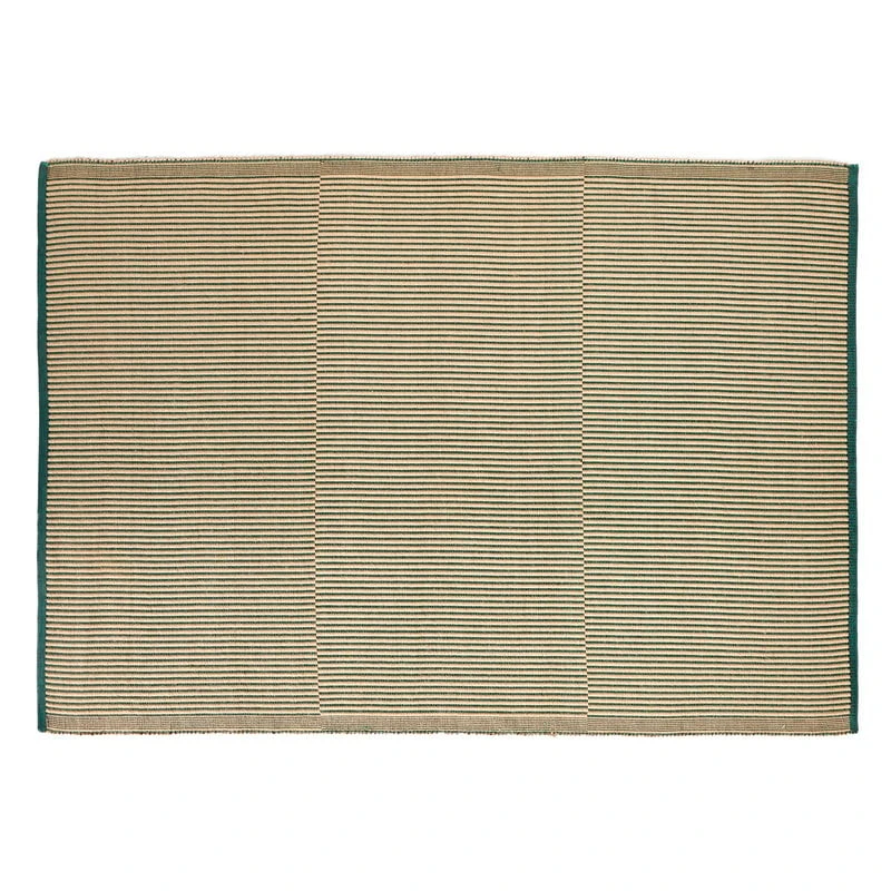 HAY Tapis Rug, Black - Green 1 HAY Tapis Rug, Black - Green