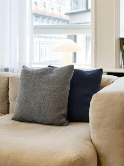 HAY Texture Cushion, Grey 9 HAY Texture Cushion, Grey -Hay Texture Cushion grey Texture Cushion dark blue 01