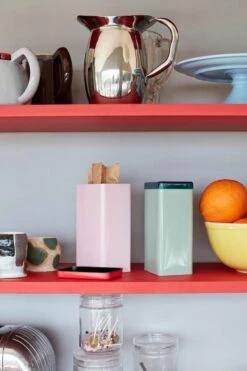 HAY Tin By Sowden, Mint 7 HAY Tin By Sowden, Mint -Hay Tin by Sowden pink Tin by Sowden mint Indian Steel Pitcher 1