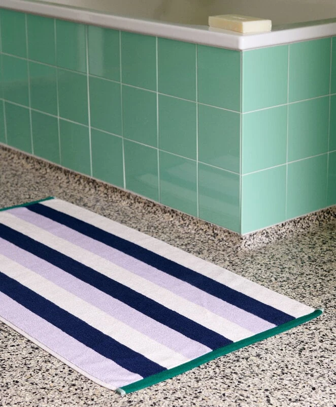 HAY Trio Bath Towel, Lavender 6 HAY Trio Bath Towel, Lavender - Image 6