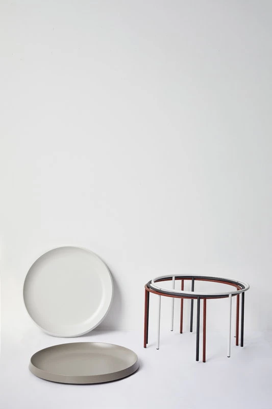 HAY Tulou Coffee Table 55 Cm, Off White 3 HAY Tulou Coffee Table 55 Cm, Off White - Image 3