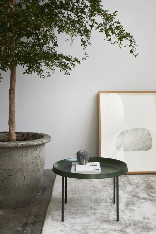 HAY Tulou Coffee Table 55 Cm, Green 2 HAY Tulou Coffee Table 55 Cm, Green - Image 2