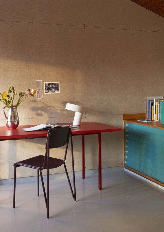 HAY Two-Colour Table, 240 X 90 Cm, Maroon Red - Red 6 HAY Two-Colour Table, 240 X 90 Cm, Maroon Red - Red - Image 6