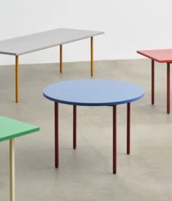 HAY Two-Colour Table, 200 X 90 Cm, Maroon Red - Red 8 HAY Two-Colour Table, 200 X 90 Cm, Maroon Red - Red -Hay Two Colour Booklet 3 1