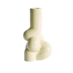 HAY W&S Soft Candleholder, Soft Yellow
