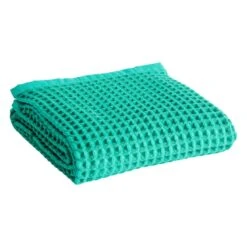 Hay 41 HAY Waffle Bath Towel, Emerald Green
