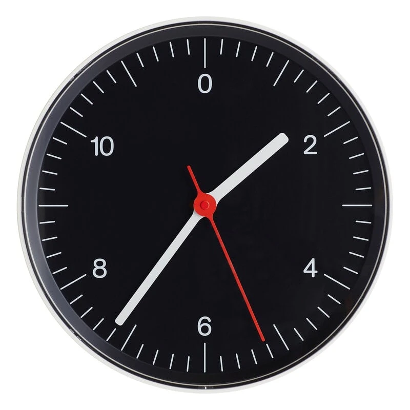 HAY Wall Clock, Black 1 HAY Wall Clock, Black