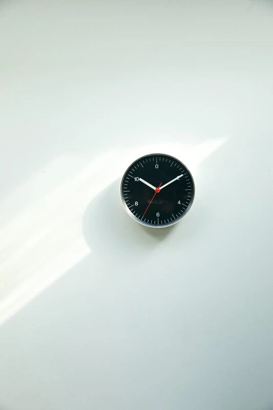 HAY Wall Clock, Black 2 HAY Wall Clock, Black - Image 2