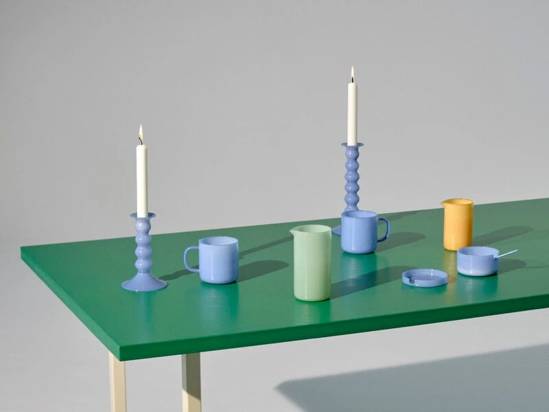 HAY Glass Cuisine Bowl, Jade Light Blue 3 HAY Glass Cuisine Bowl, Jade Light Blue - Image 3