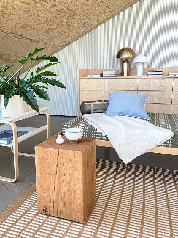 HAY Outline Cushion, 50 X 50 Cm, Blue 2 HAY Outline Cushion, 50 X 50 Cm, Blue - Image 2